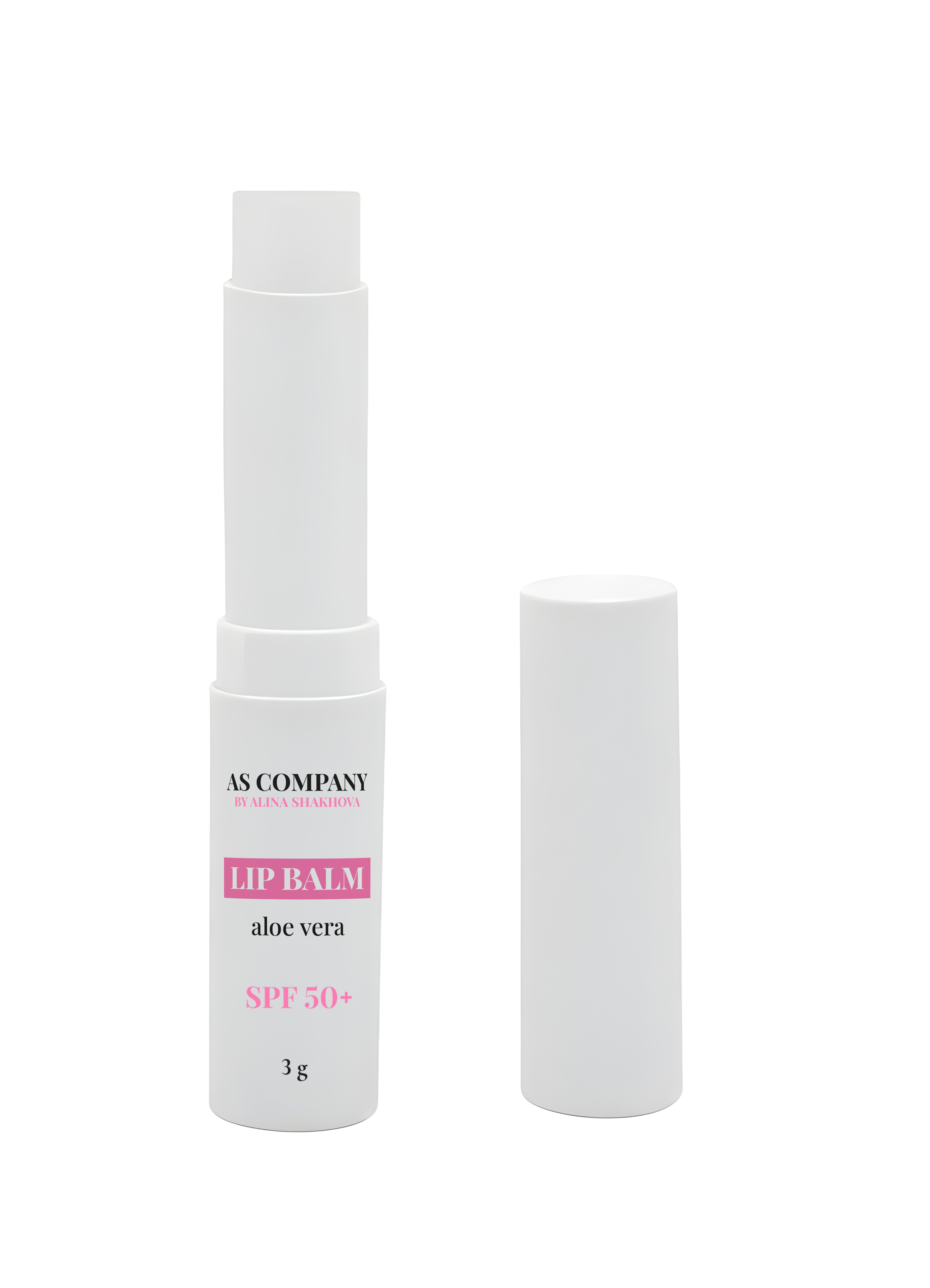 Balzam za ustnice Aloe Vera SPF 50+ – stick (za vse predele), 3 g