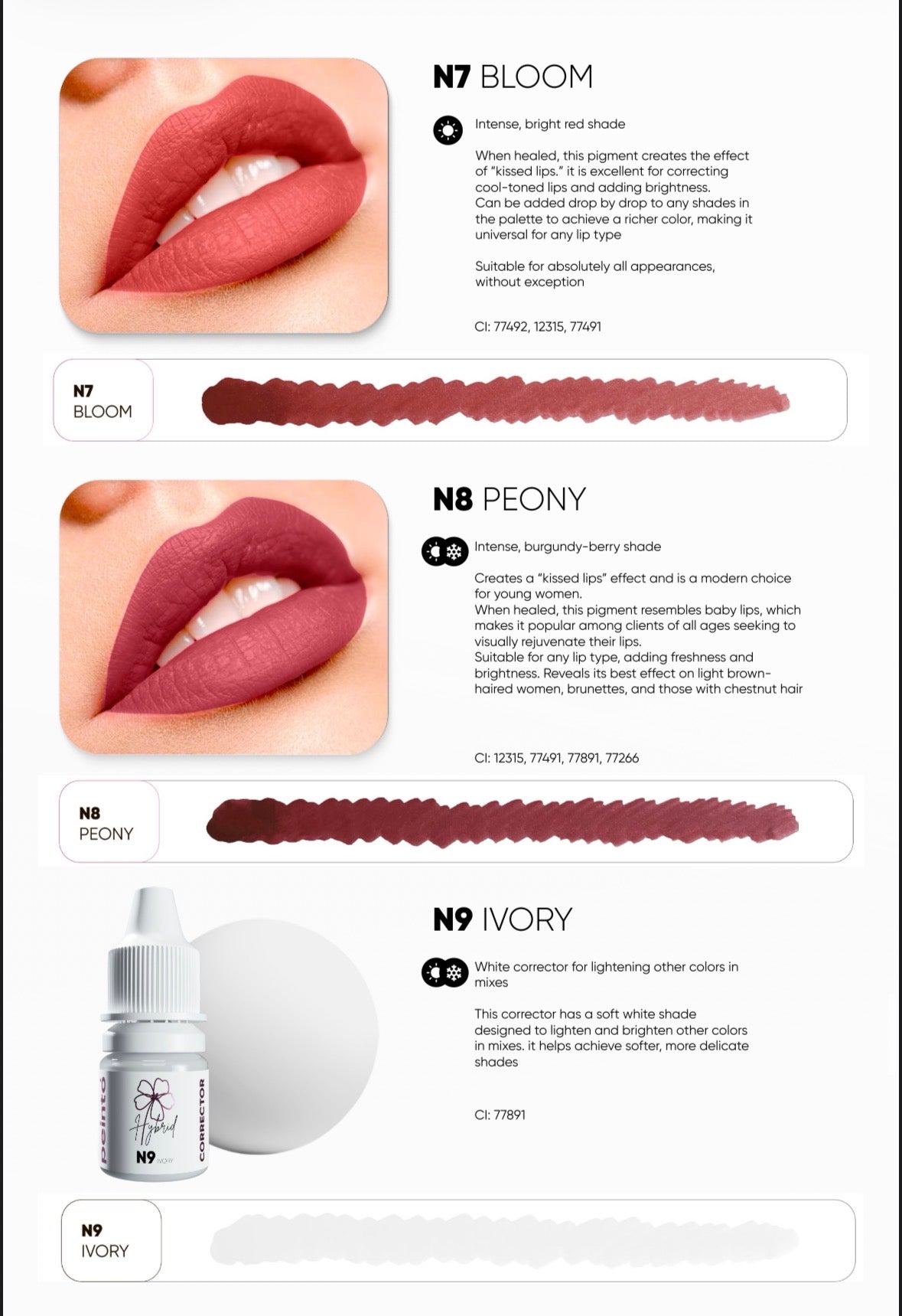 N9 IVORY Peintó