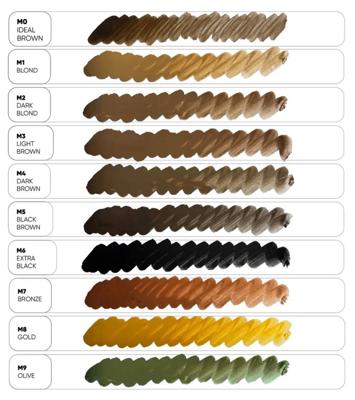 Dye Mineral set Peintó