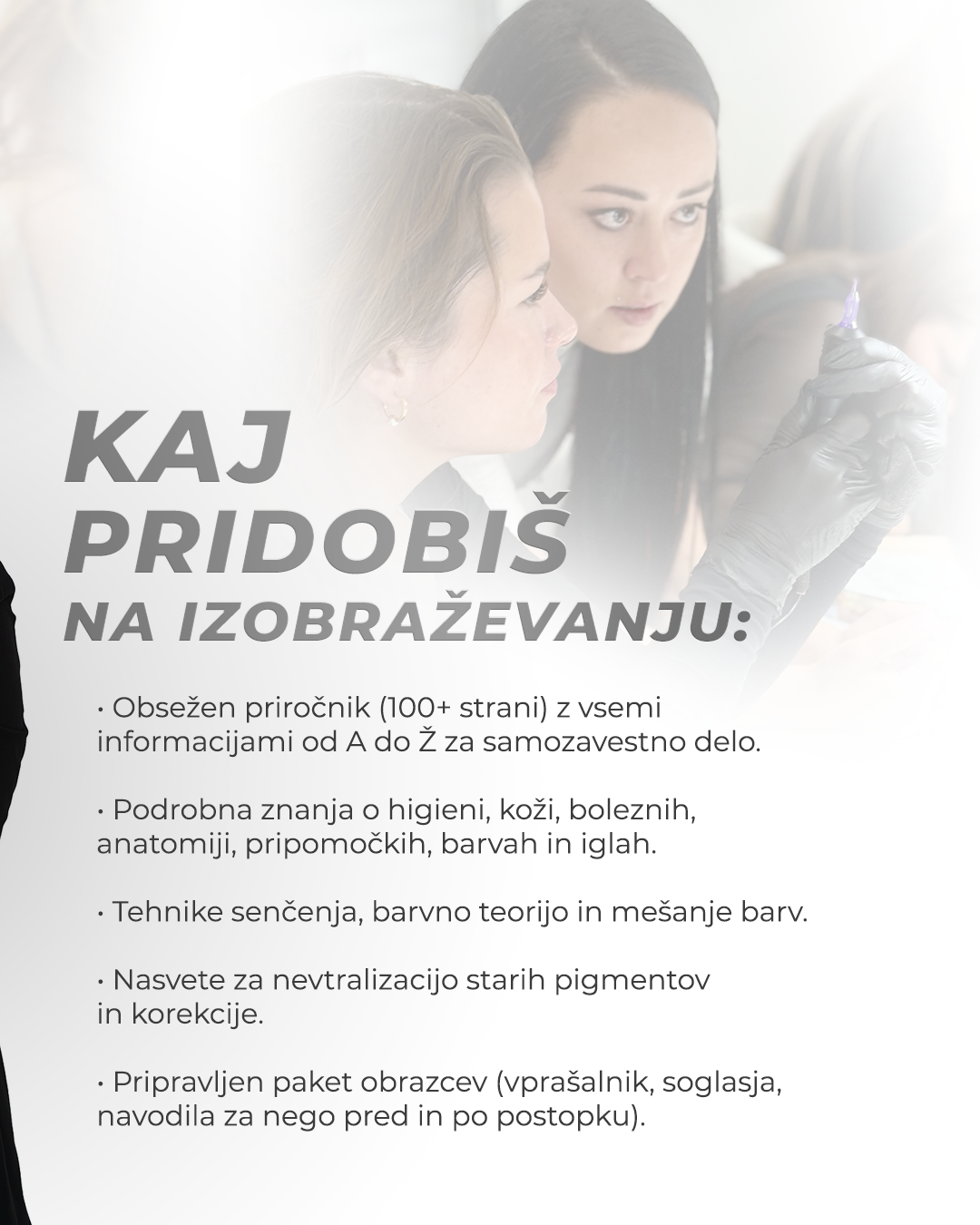 POWDER BROWS (skupinski tečaj) - Rezervacija mesta