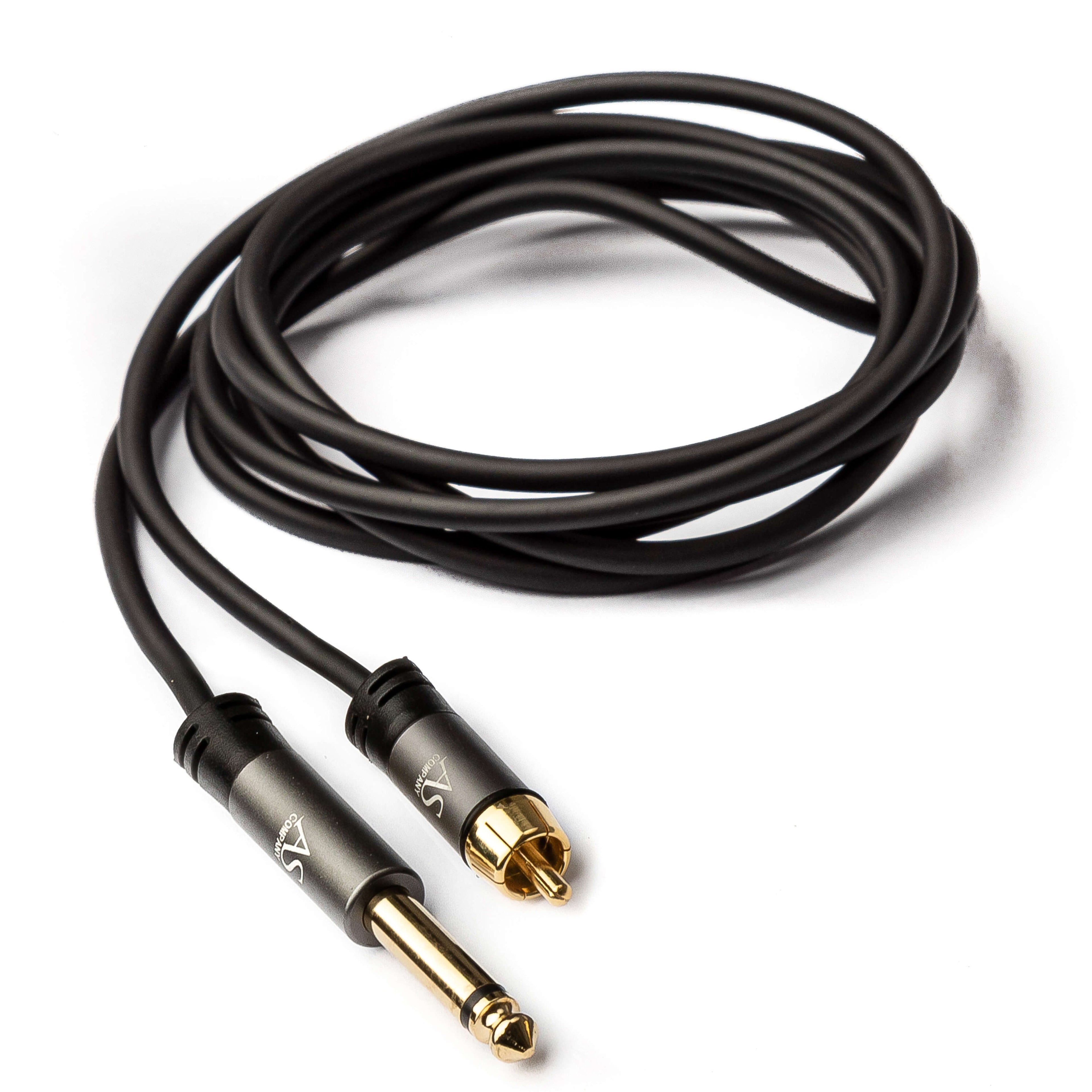 AS CLIP CORD RCA JACK 6.3 OJAČAN