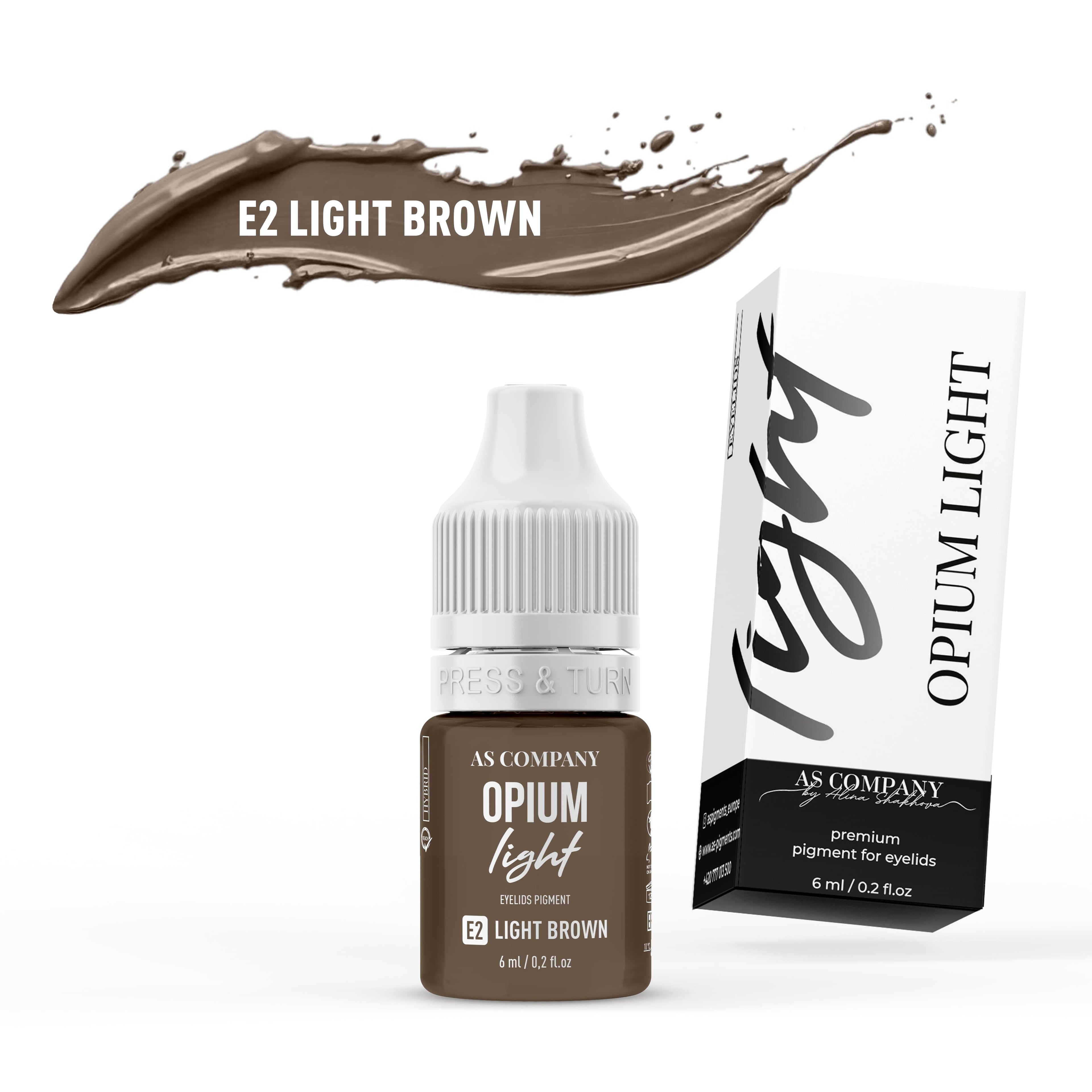 E2 LIGHT BROWN, 6 ml (OPIUM LIGHT)