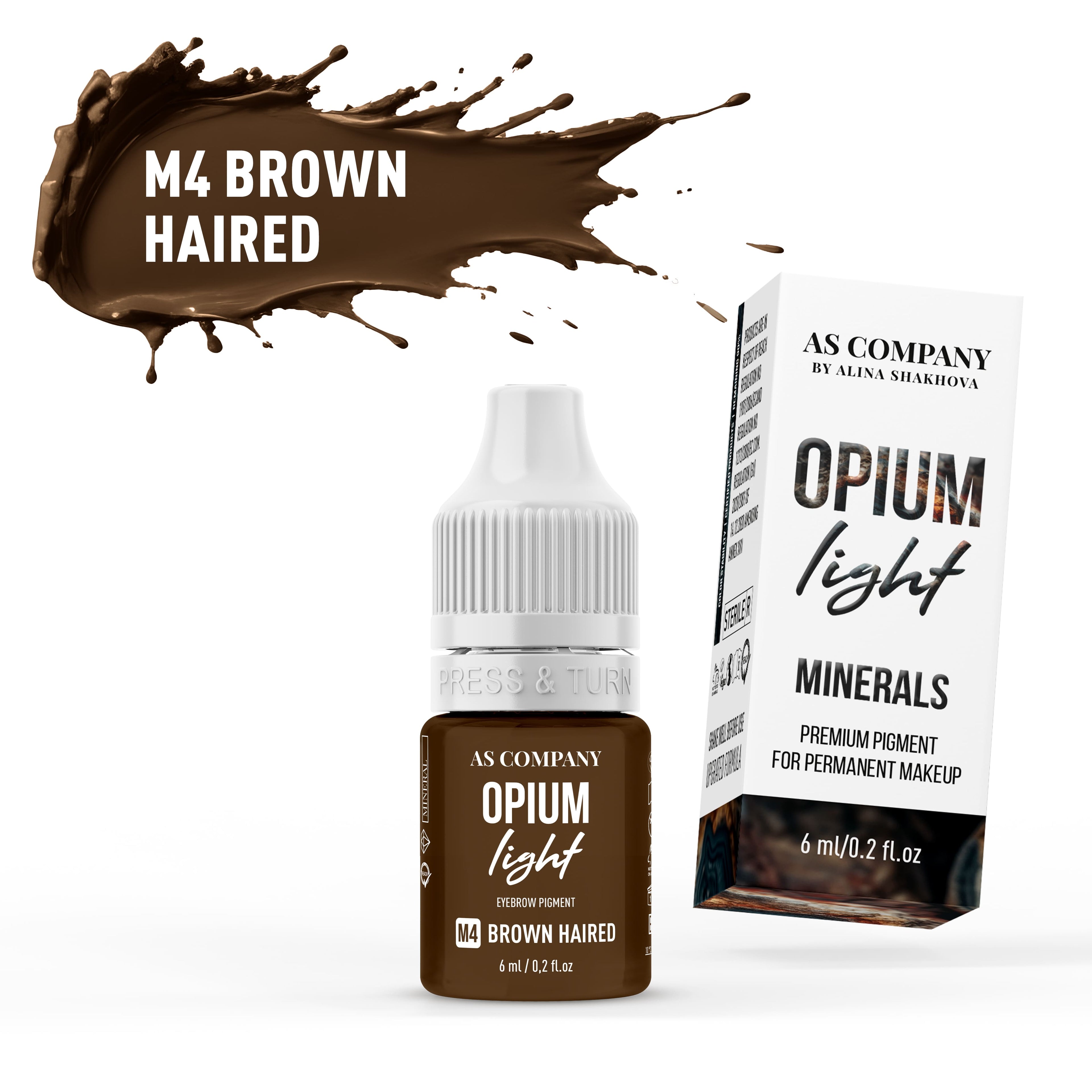 M4 BROWN HAIRED / MINERAL, 6 ml (OPIUM LIGHT)