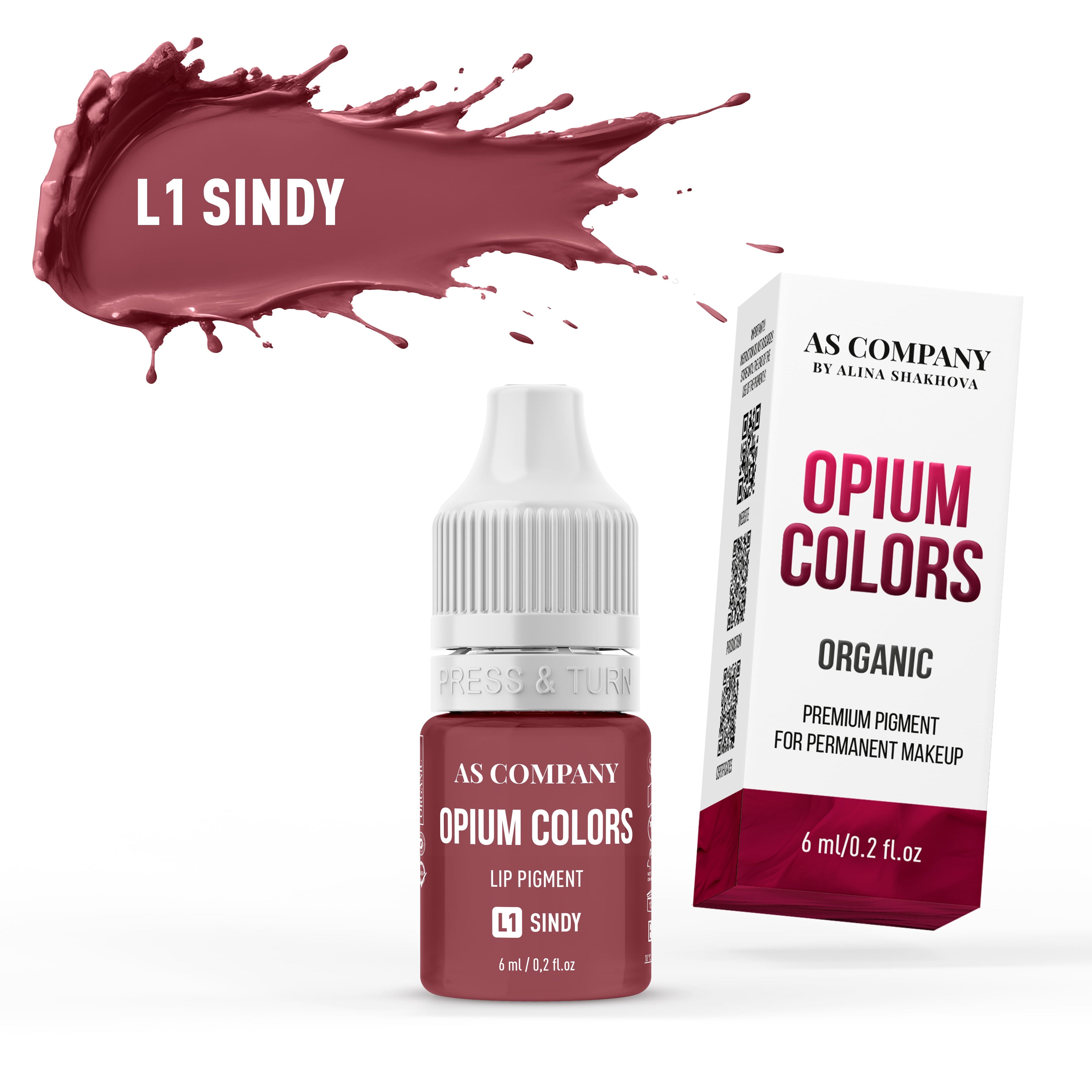 L1 SINDY / ORGANIC, 6 ml (OPIUM COLORS)