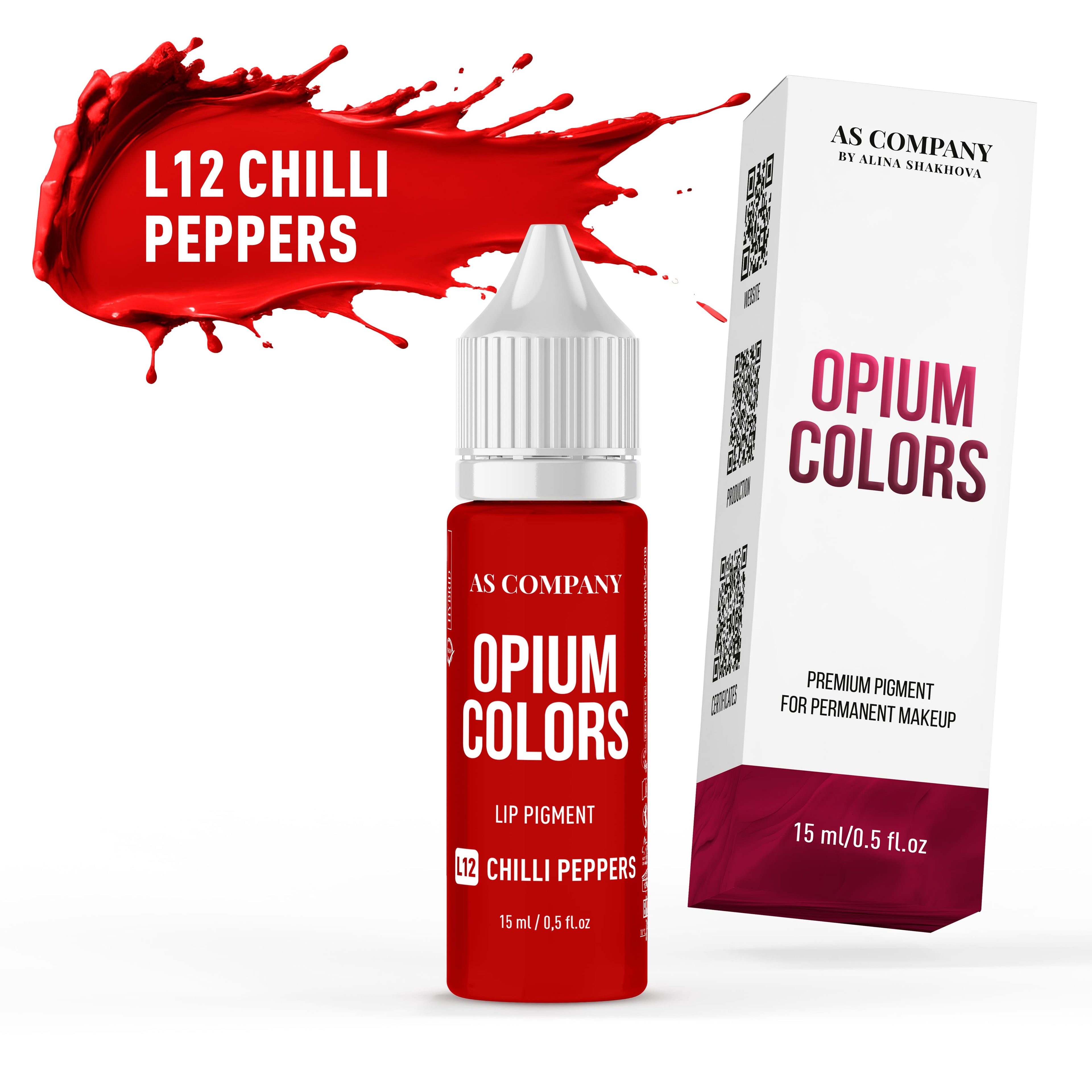 L12 CHILLI PEPPERS, (OPIUM COLORS)