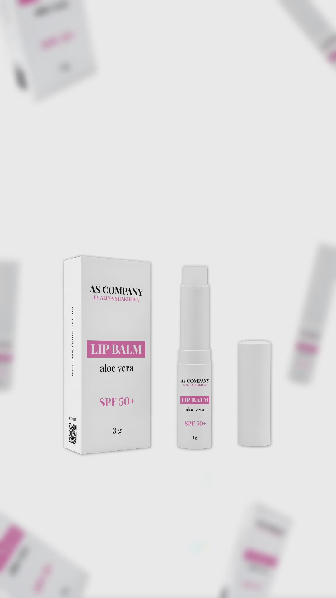 Balzam za ustnice Aloe Vera SPF 50+ – stick (za vse predele), 3 g